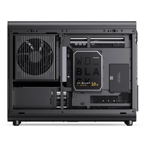 Case PC JONSBO D33 Black – Mini Tower M-ATX| VGA 435m| AIO 360mm